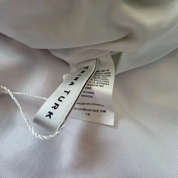 NWT Trina Turk Plus Size 14 La Palma Swimsuit Pink and Green One Piece - Picture 4 of 8